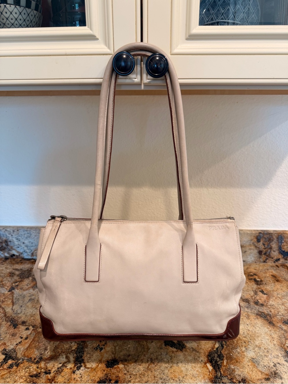 Prada Beige Shoulder Bag